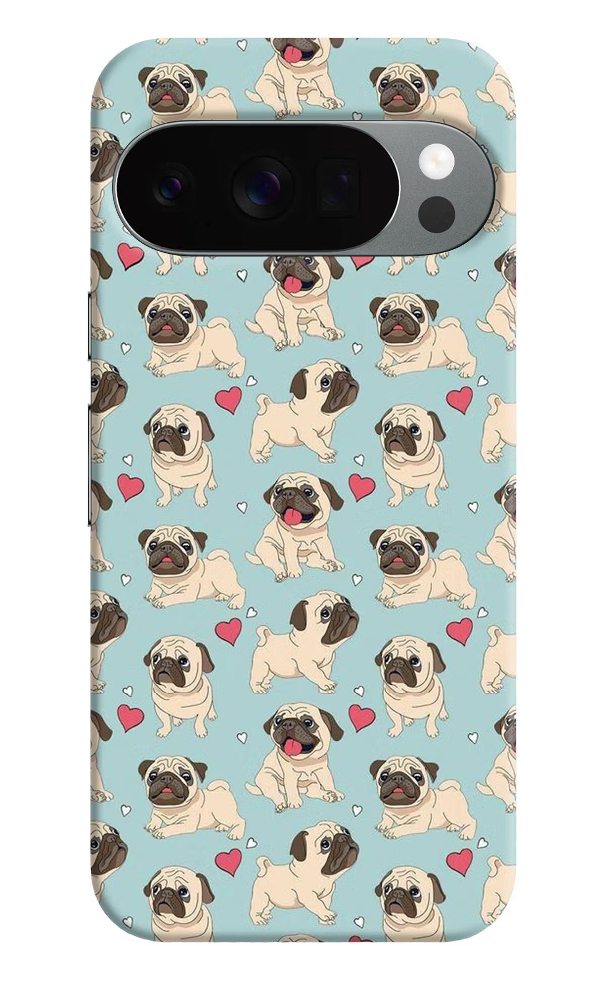 Pug Dog Google Pixel 10 Pro Back Cover