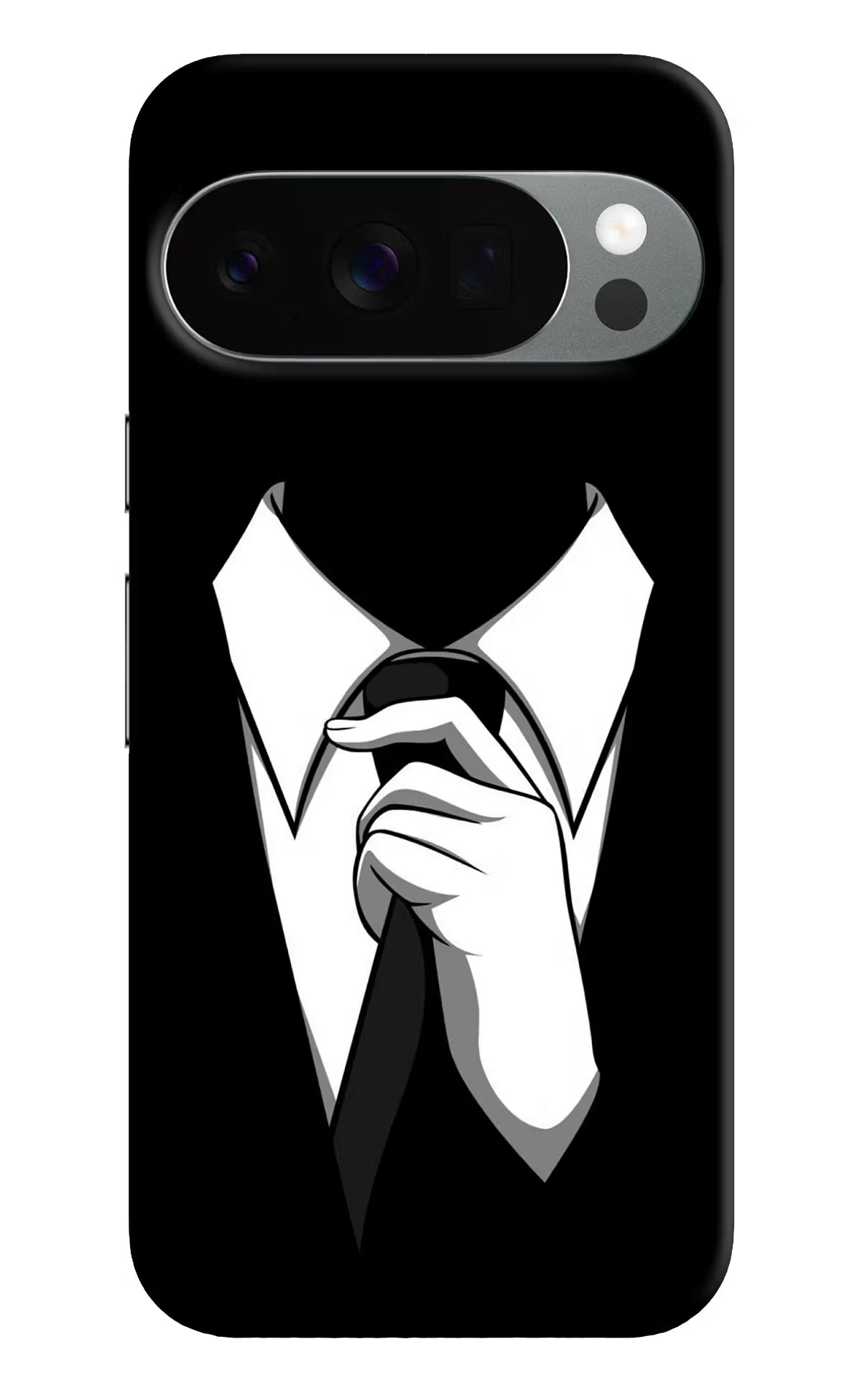 Black Tie Google Pixel 10 Pro Back Cover