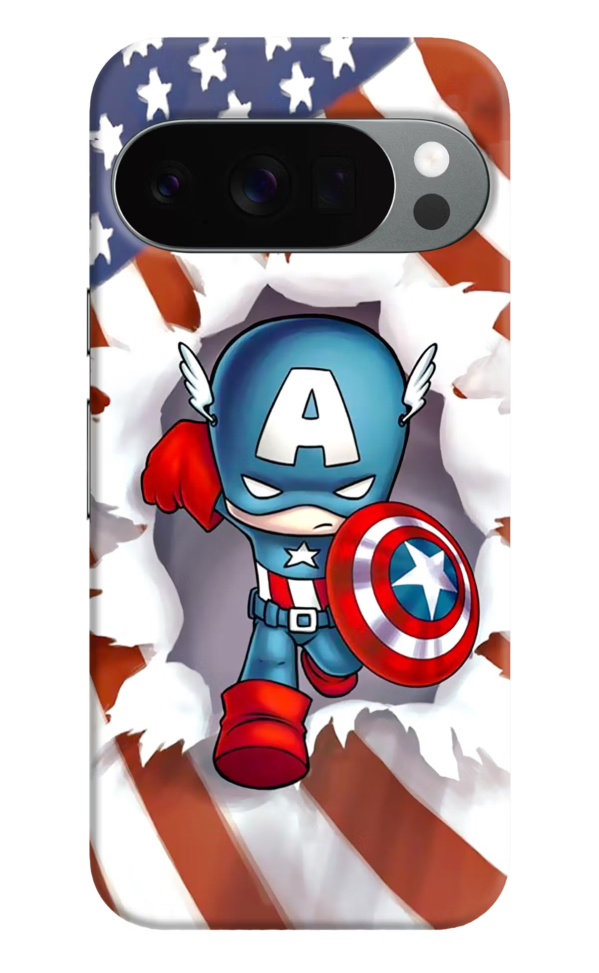 Captain America Google Pixel 10 Pro Back Cover