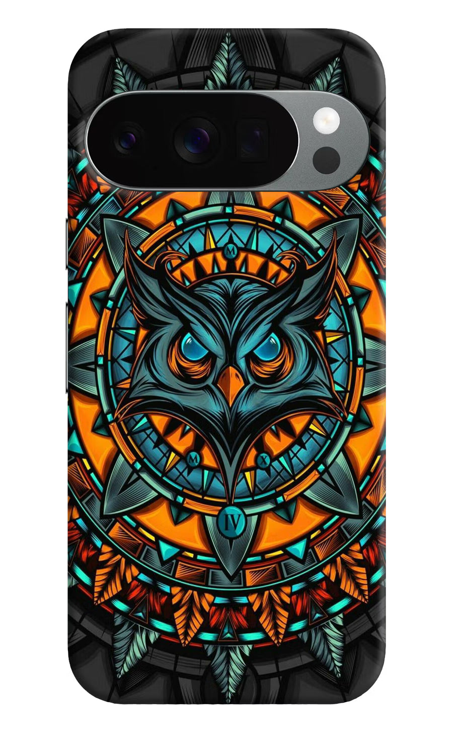 Angry Owl Art Google Pixel 10 Pro Back Cover, Hard case