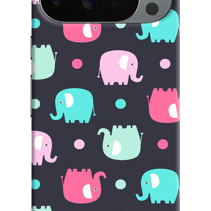 Elephants Google Pixel 10 Pro Hard Case Back Cover by Casekaro