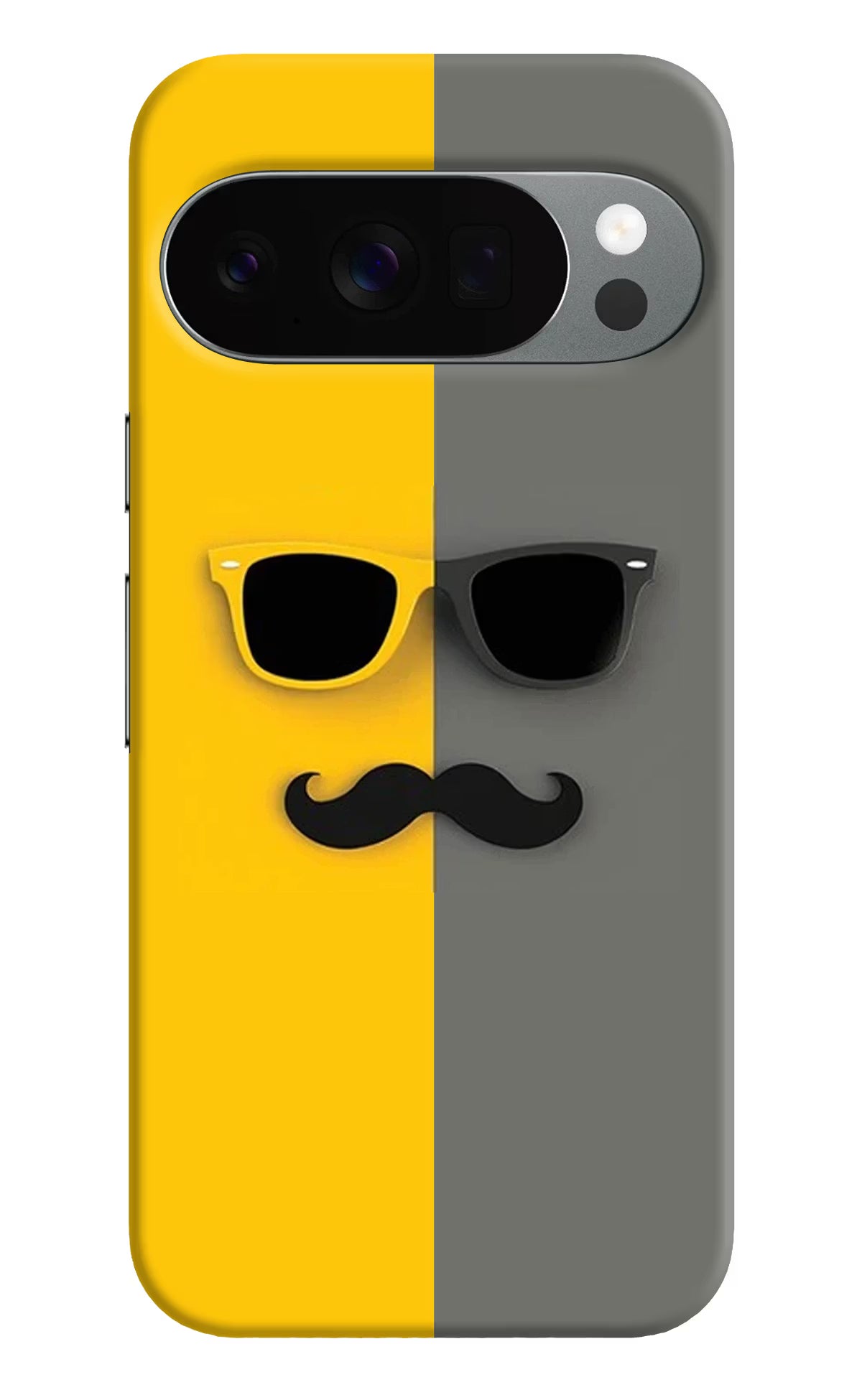 Sunglasses with Mustache Google Pixel 10 Pro Back Cover