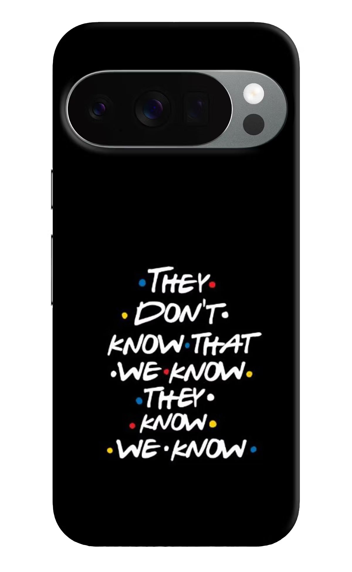 FRIENDS Dialogue Google Pixel 10 Pro Back Cover