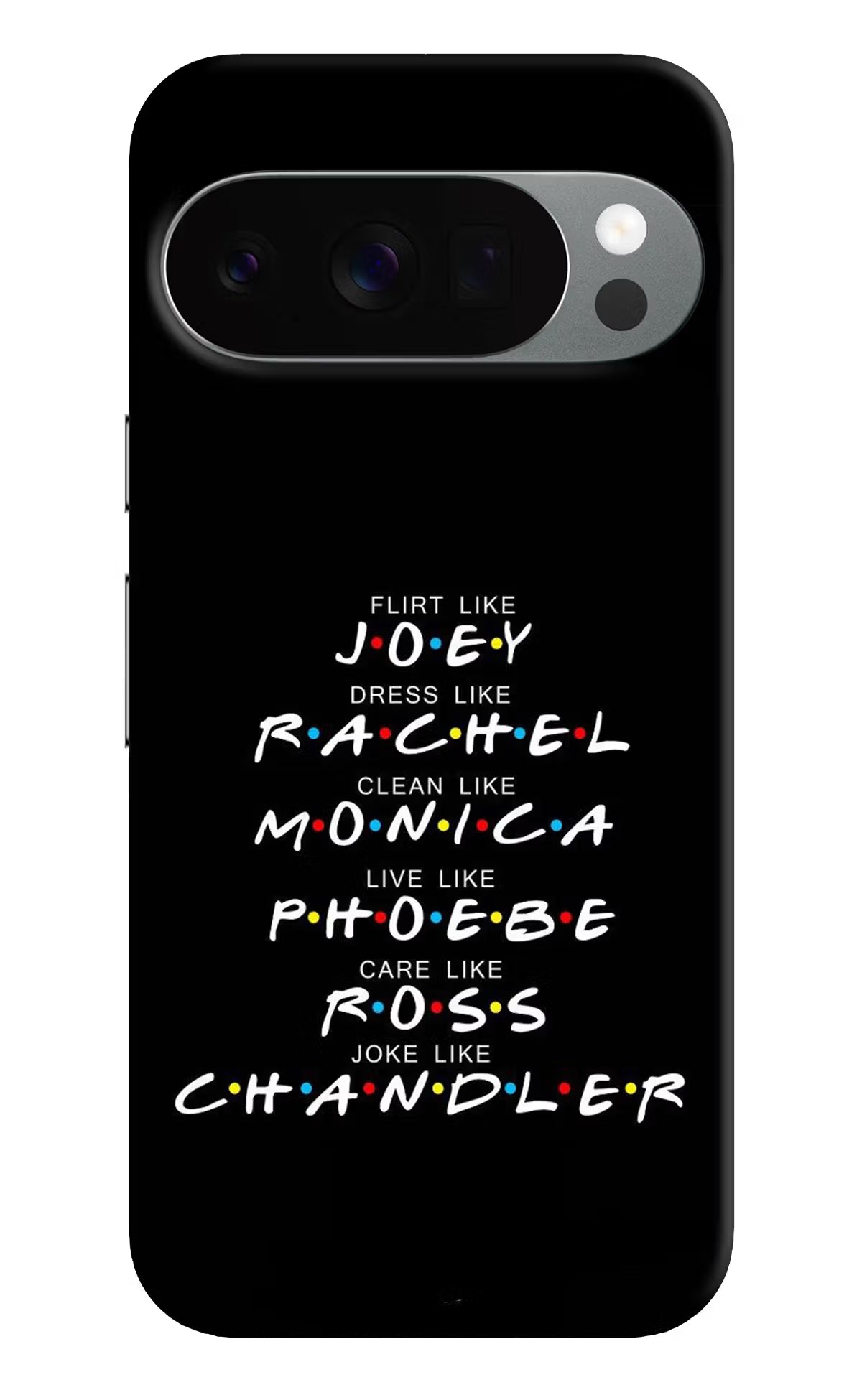 FRIENDS Character Google Pixel 10 Pro Back Cover