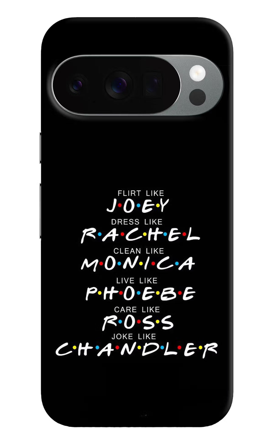 FRIENDS Character Google Pixel 10 Pro Back Cover, Hard case