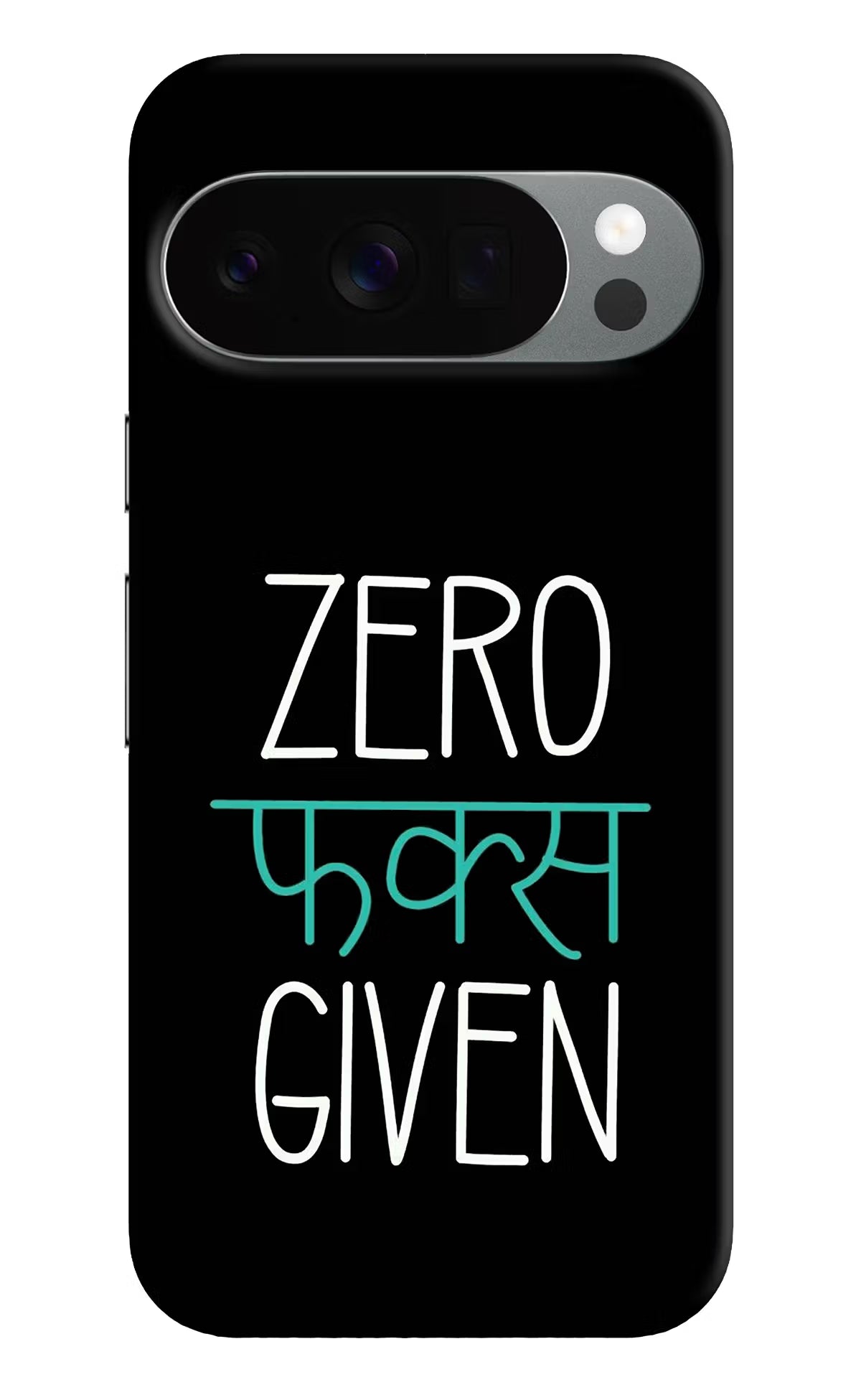 Zero Fucks Given Google Pixel 10 Pro Back Cover