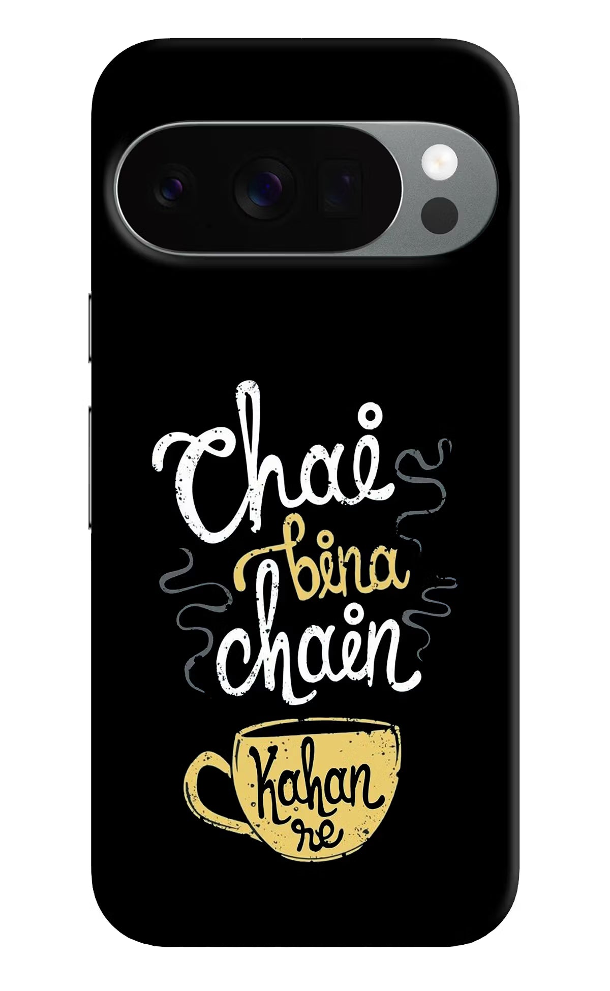 Chai Bina Chain Kaha Re Google Pixel 10 Pro Back Cover