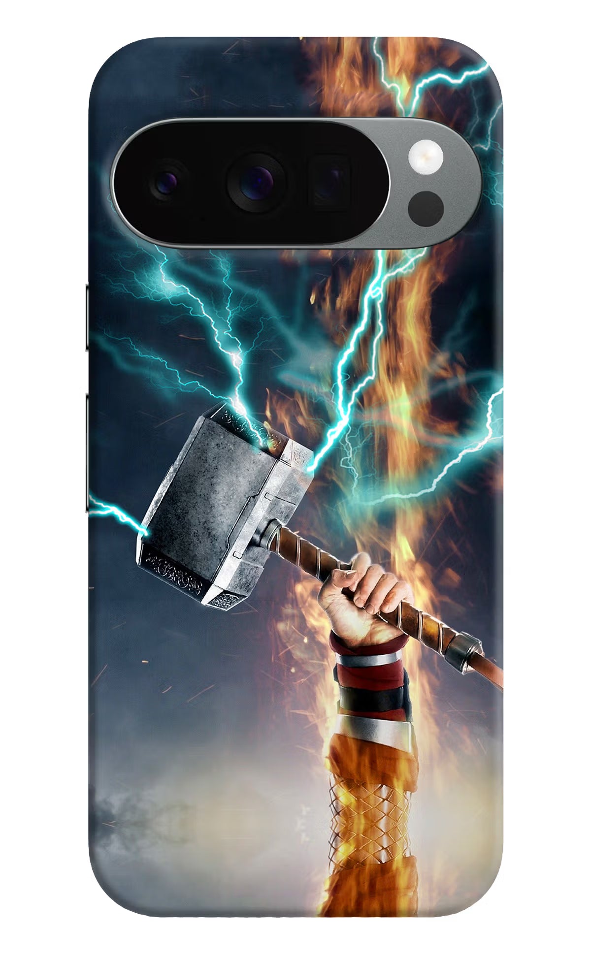 Thor Hammer Mjolnir Google Pixel 10 Pro Back Cover