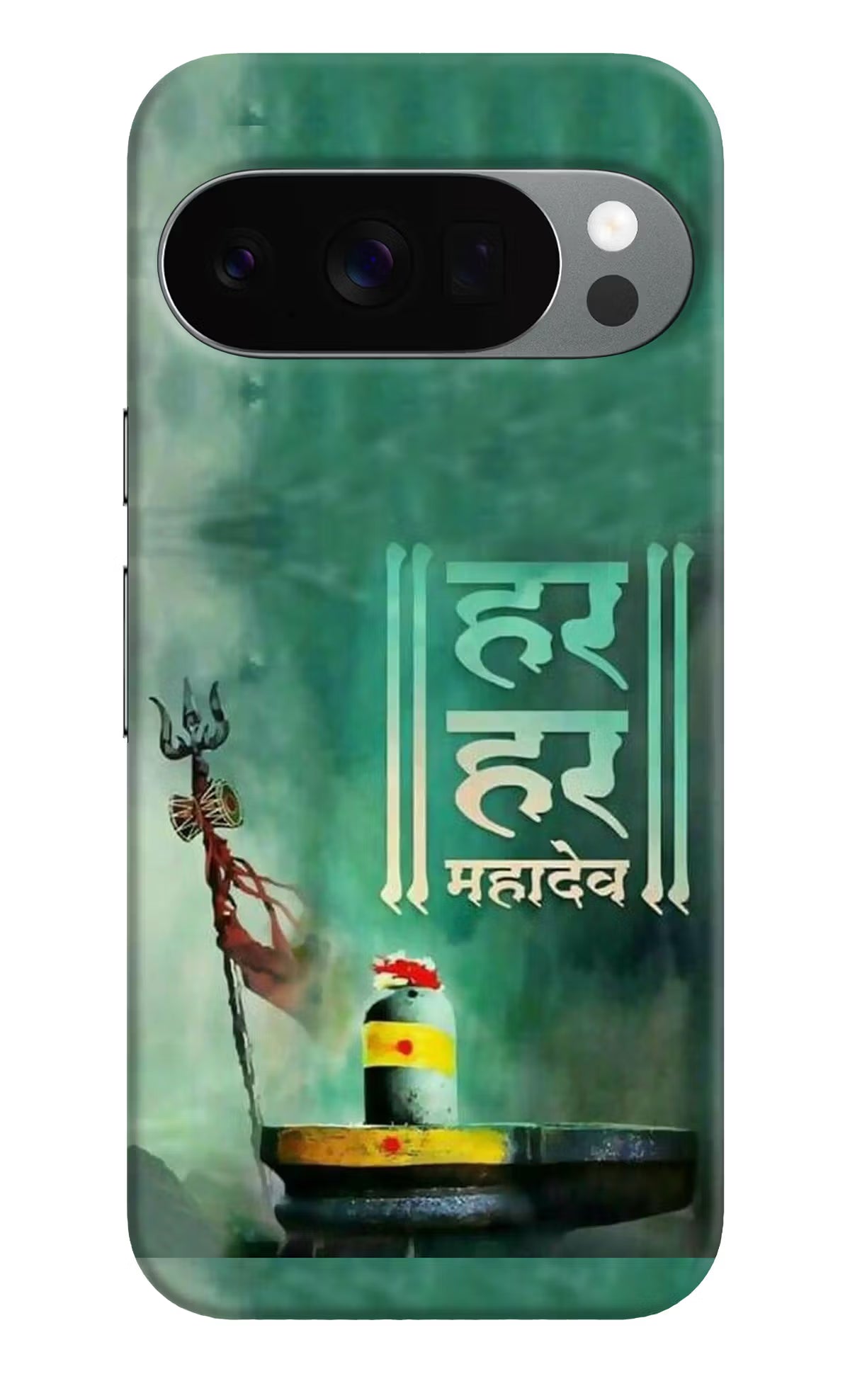 Har Har Mahadev Shivling Google Pixel 10 Pro Back Cover