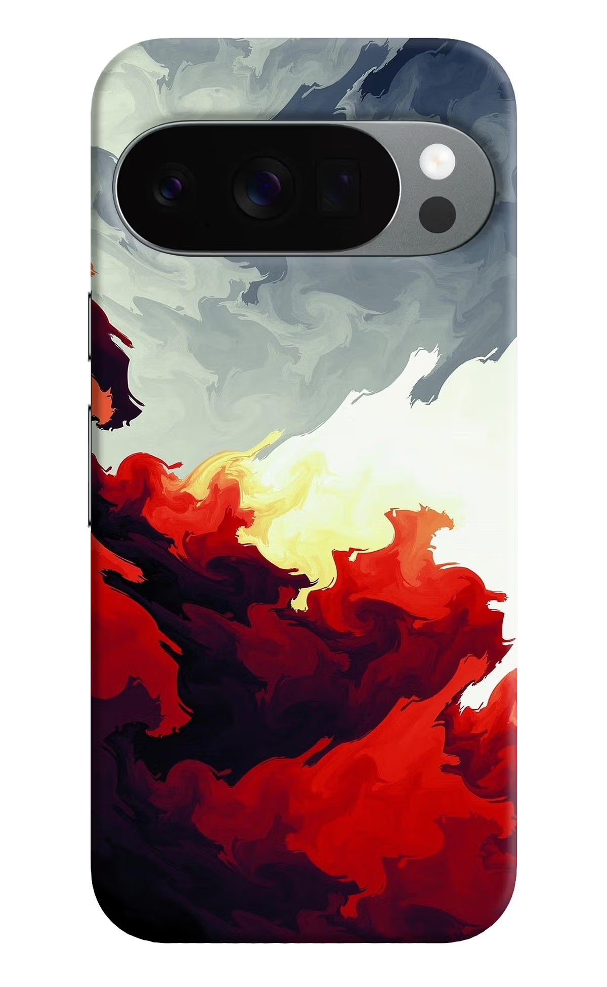 Fire Cloud Google Pixel 10 Pro Back Cover