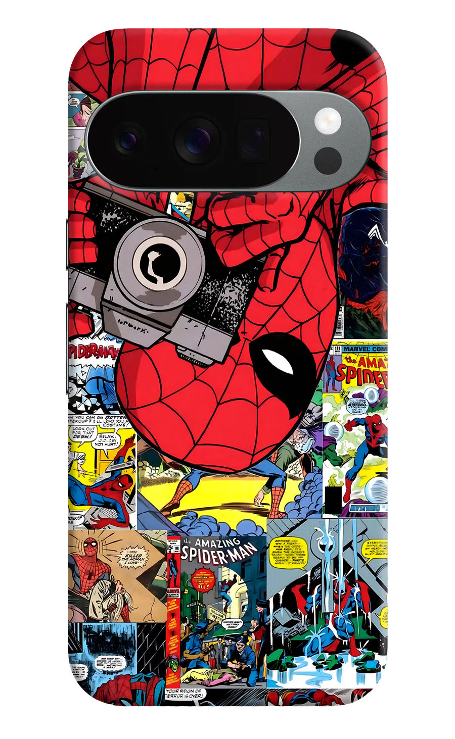 Spider Man Google Pixel 10 Pro Back Cover, Hard case