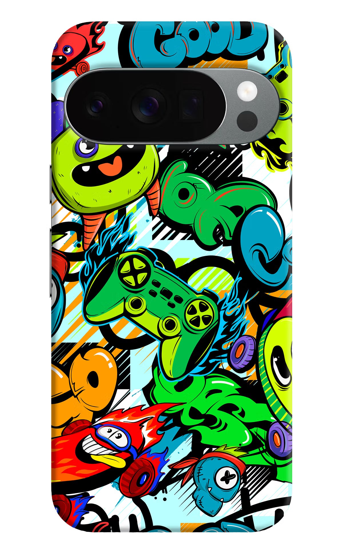 Game Doodle Google Pixel 10 Pro Back Cover