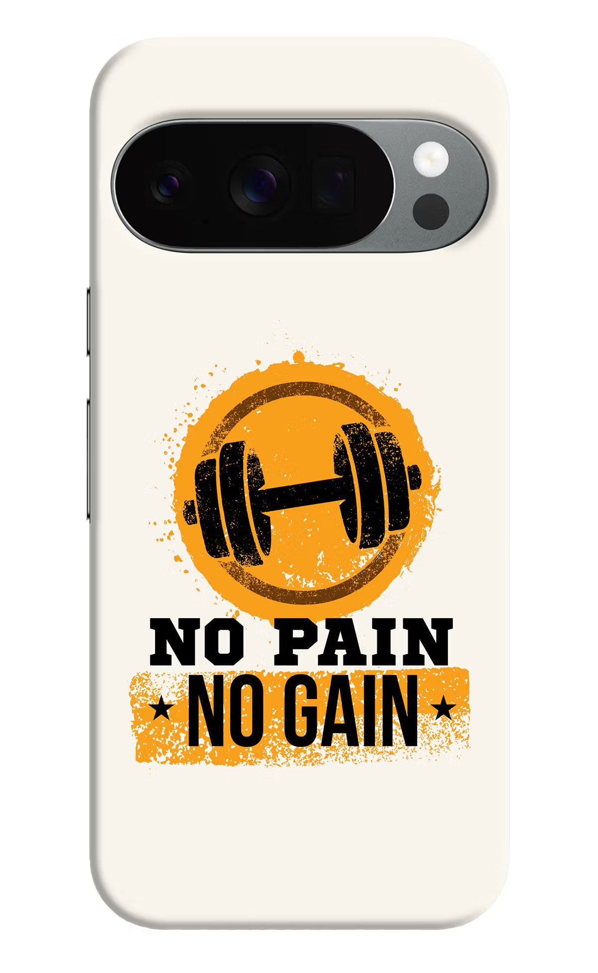 No Pain No Gain Google Pixel 10 Pro Back Cover