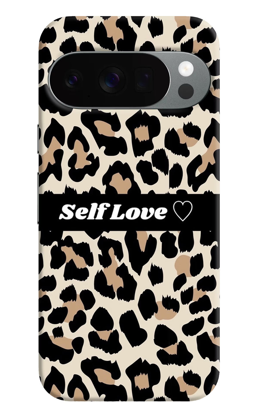 Leopard Print Self Love Google Pixel 10 Pro Back Cover, Hard case