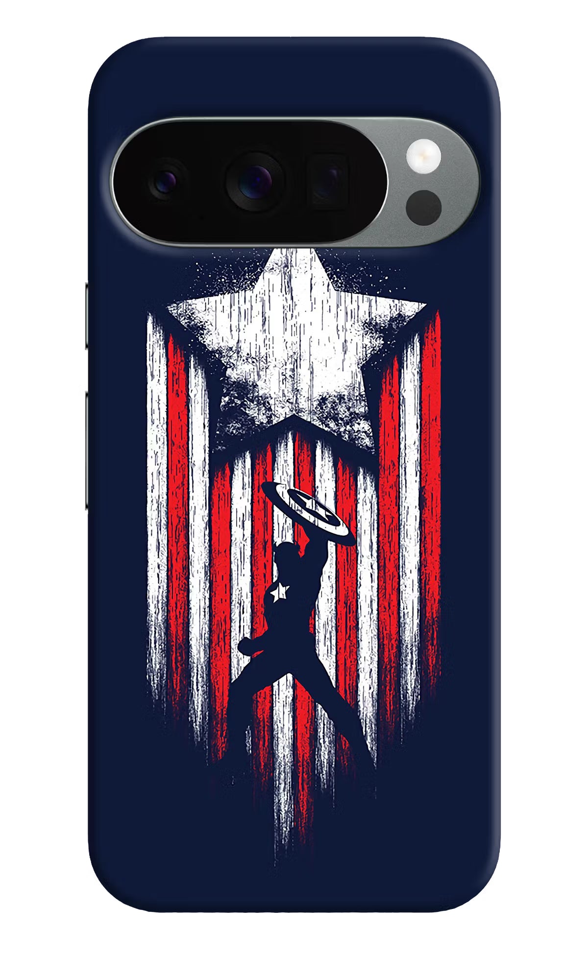 Captain America Marvel Art Google Pixel 10 Pro Back Cover