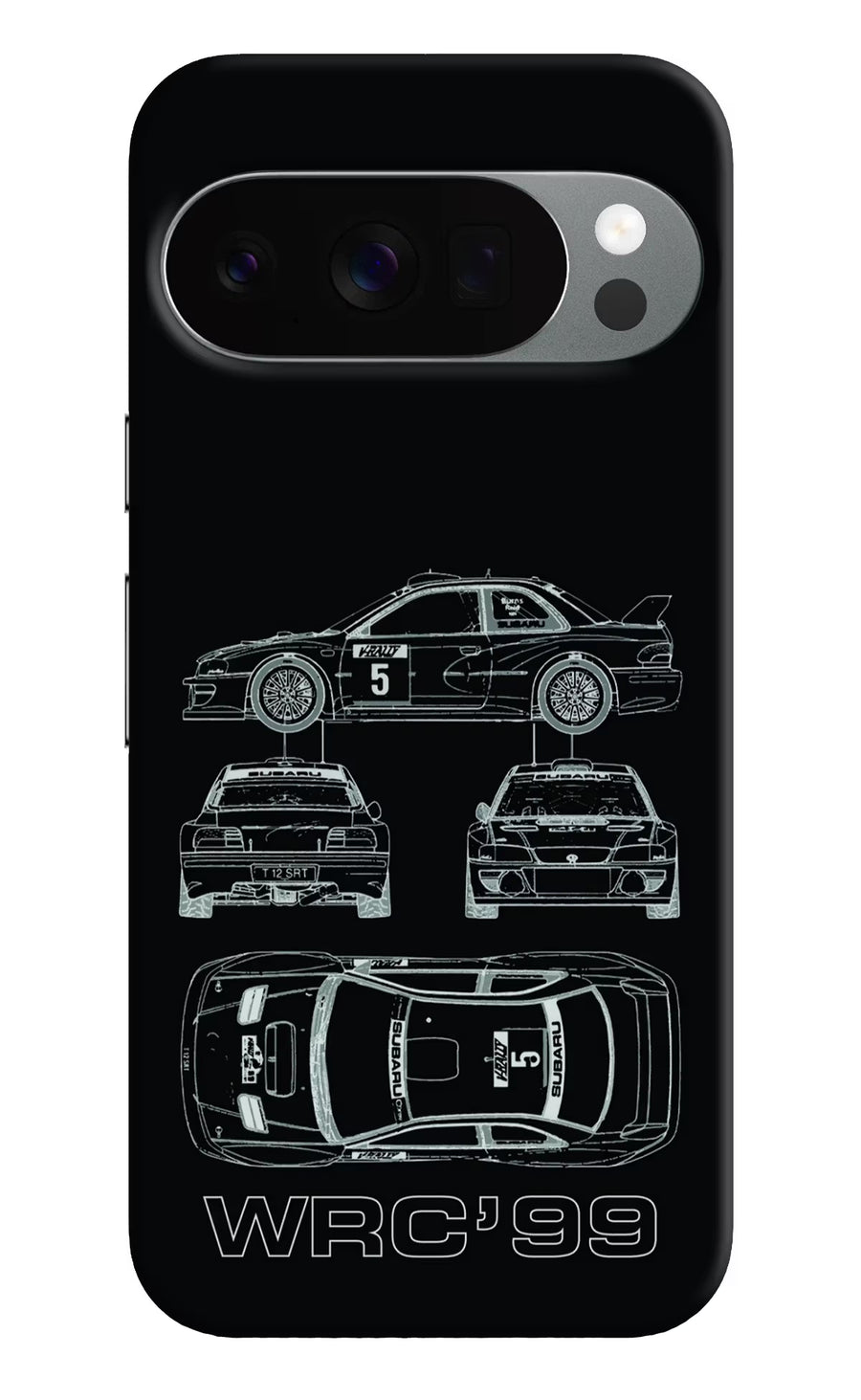 WRC'99 Google Pixel 10 Pro Back Cover, Hard case