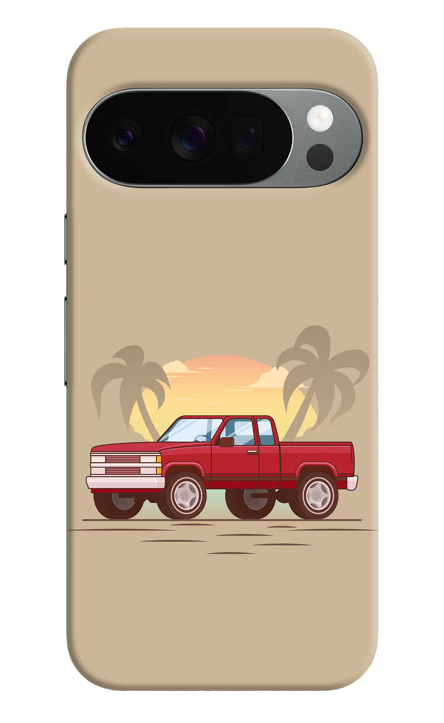 Desert Classic Drive Google Pixel 10 Pro Back Cover, Hard case