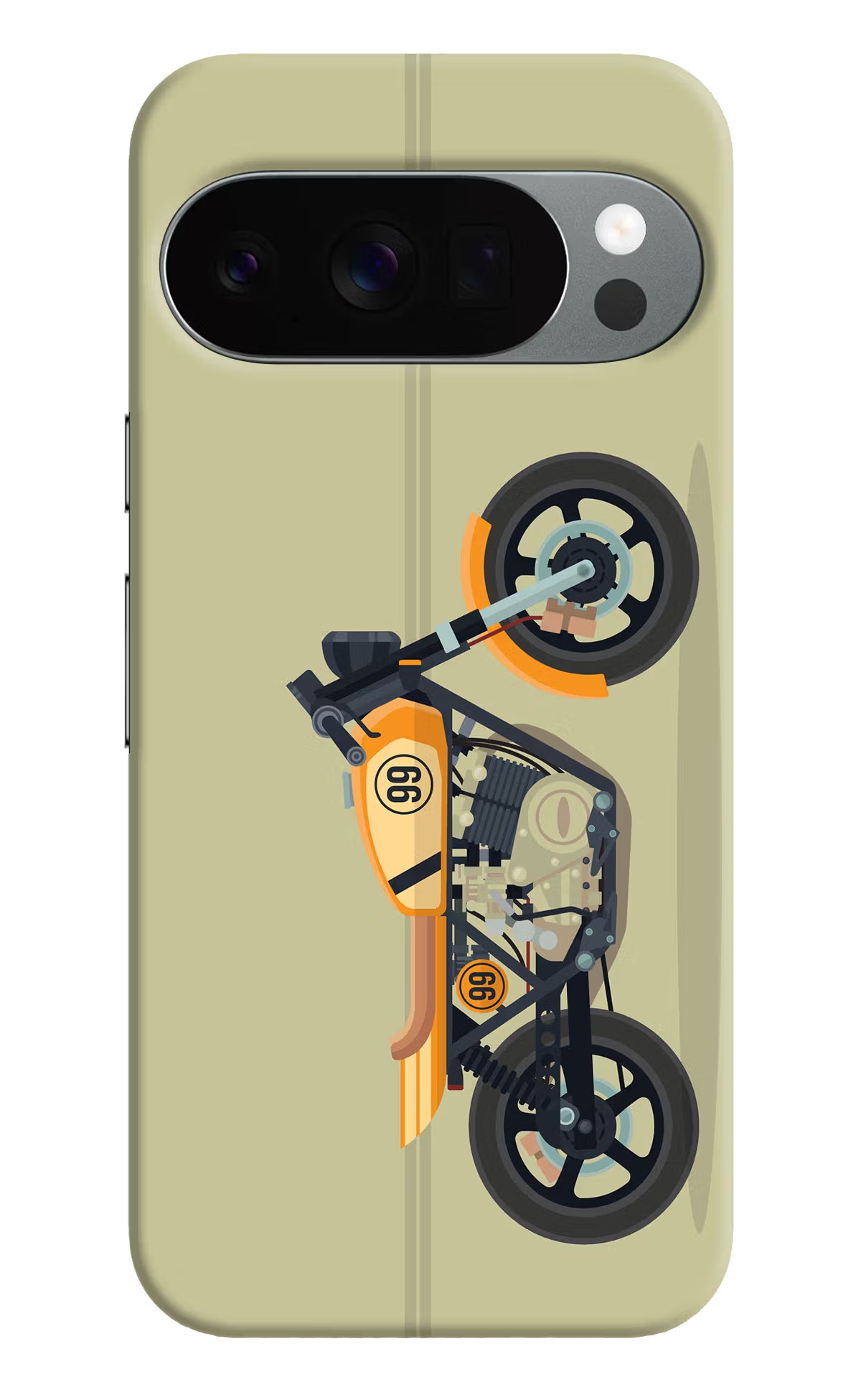Vertical Speedster Google Pixel 10 Pro Back Cover