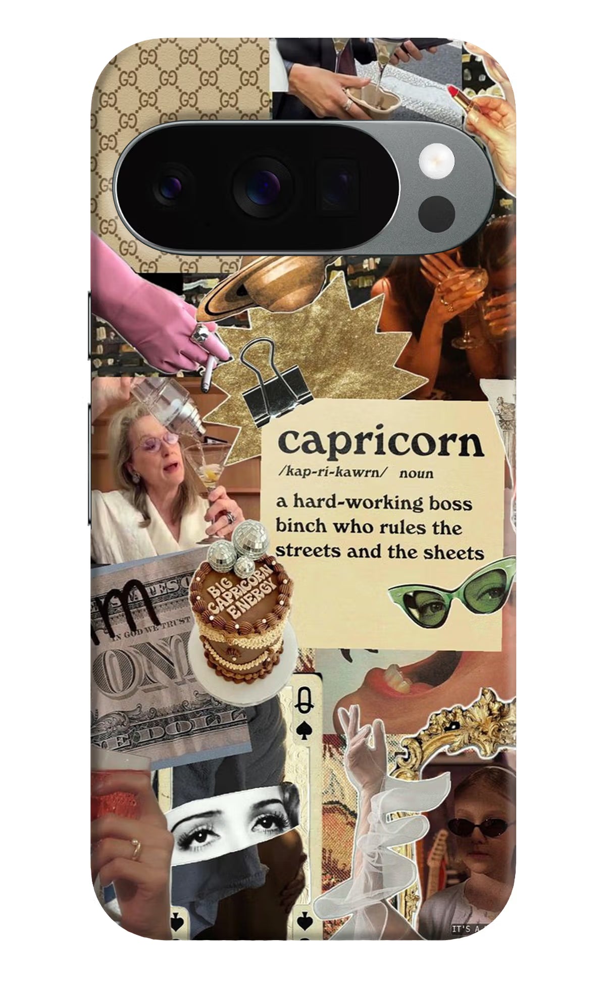 Capricorn Zodiac Google Pixel 10 Pro Back Cover