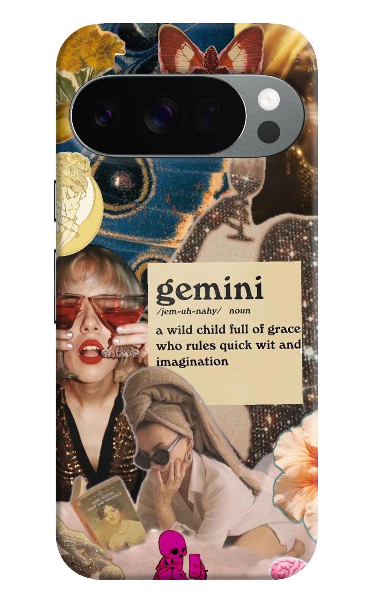 Gemini Zodiac Google Pixel 10 Pro Back Cover