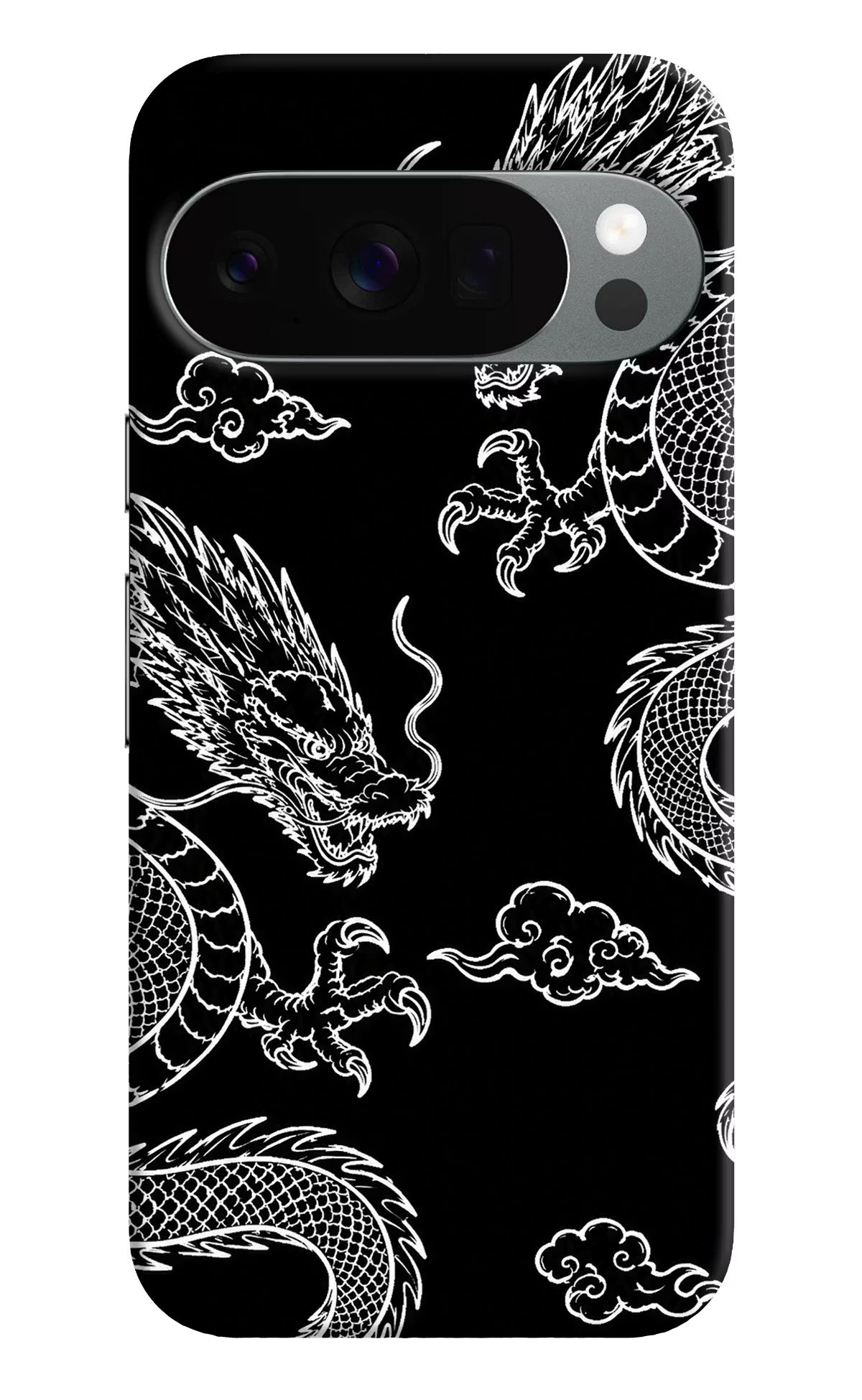 Twin Dragons Google Pixel 10 Pro Back Cover