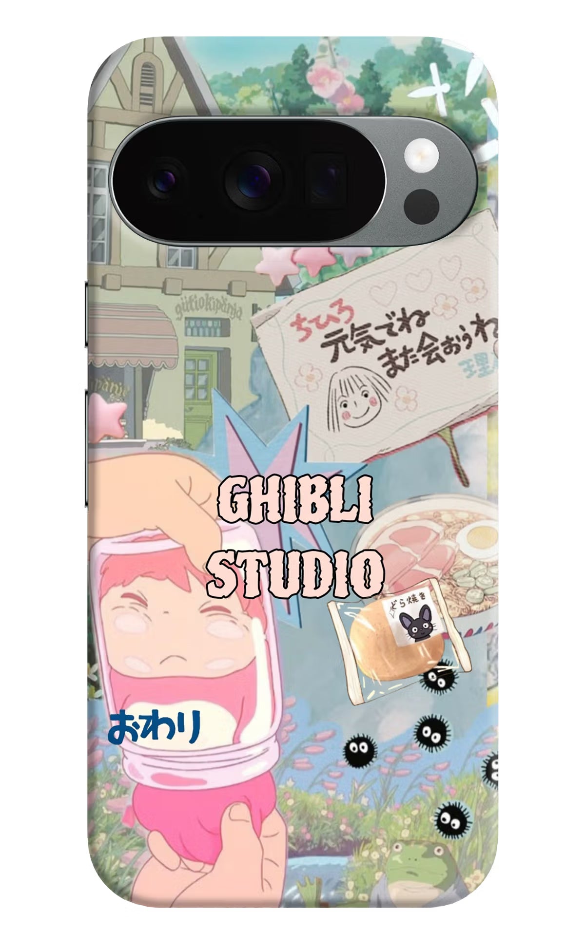 Studio Ghibli Google Pixel 10 Pro Back Cover