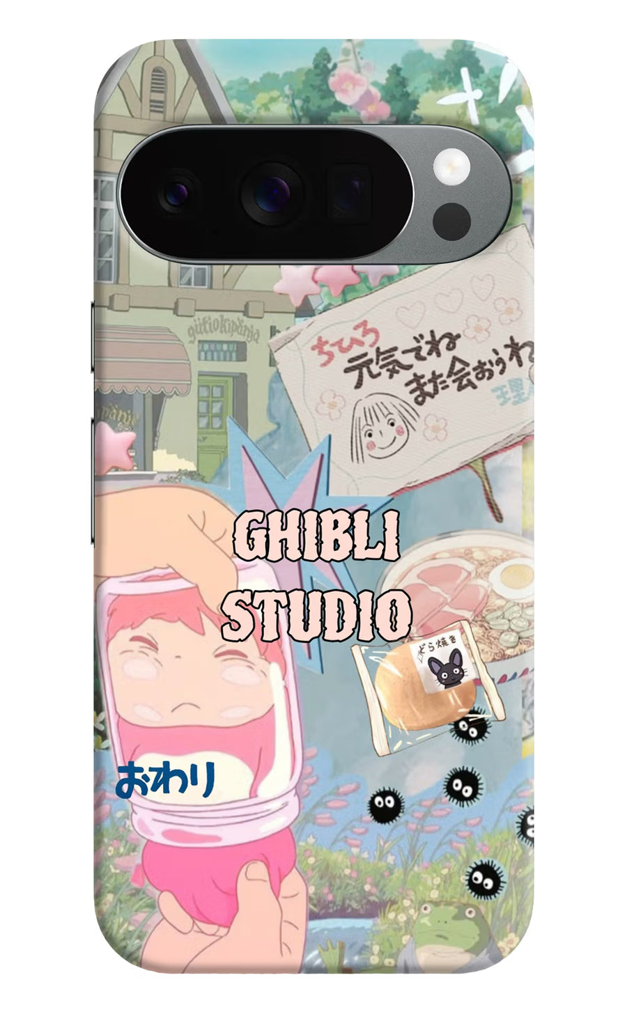 Studio Ghibli Google Pixel 10 Pro Back Cover, Hard case