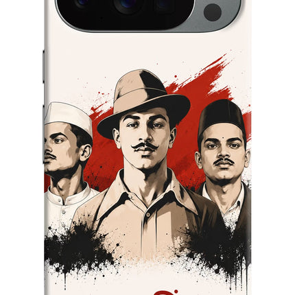 Bhagat Singh Trio Google Pixel 10 Pro Hard Case Back Cover by Casekaro