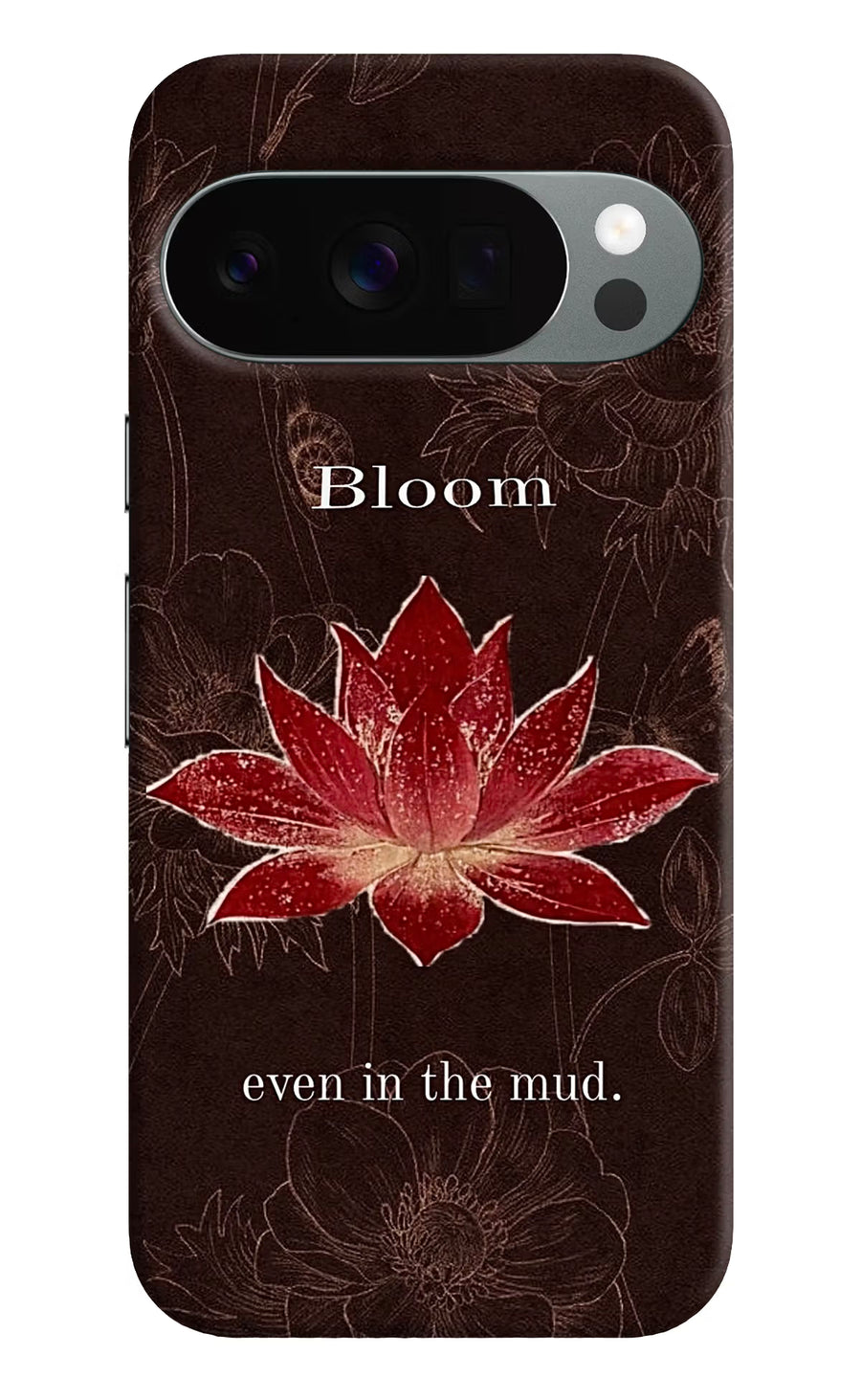 Bloom Google Pixel 10 Pro Back Cover, Hard case
