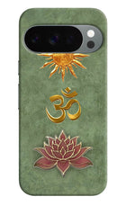 Om & Lotus Google Pixel 10 Pro Back Cover