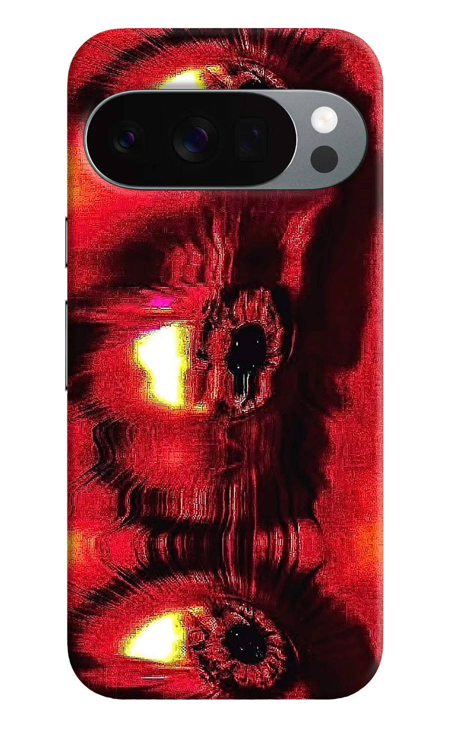 Fire Eye Google Pixel 10 Pro Back Cover, Hard case