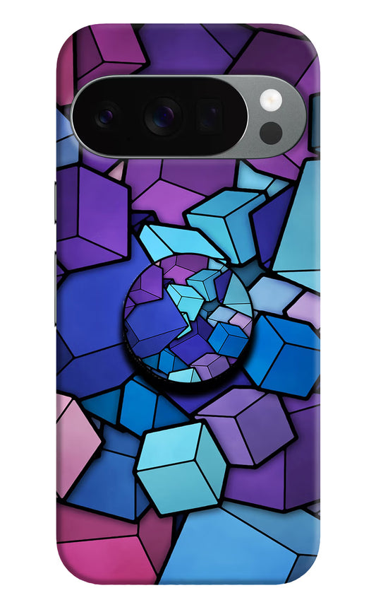 Cubic Abstract Google Pixel 10 Pro Pop Case by Casekaro
