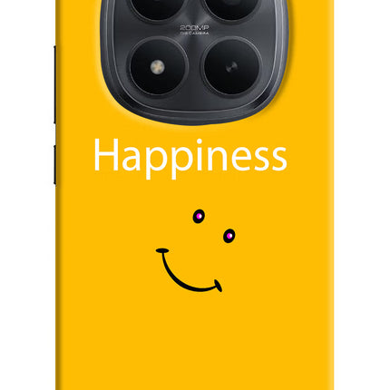 Happiness With Smiley Redmi Note 15 Pro+ 5G Hard Case Back Cover by Casekaro