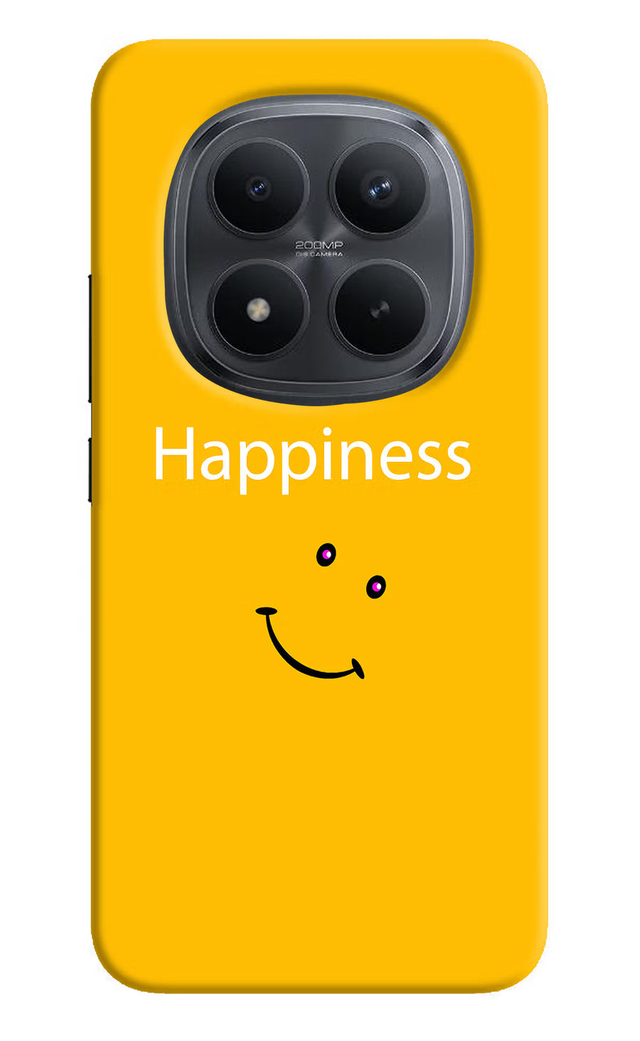 Happiness With Smiley Redmi Note 15 Pro+ 5G Back Cover, Hard case