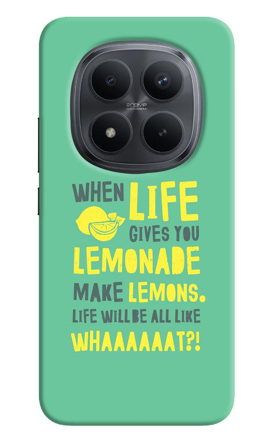 Quote Redmi Note 15 Pro+ 5G Back Cover, Hard case