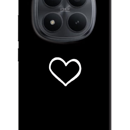 Heart Redmi Note 15 Pro+ 5G Hard Case Back Cover by Casekaro