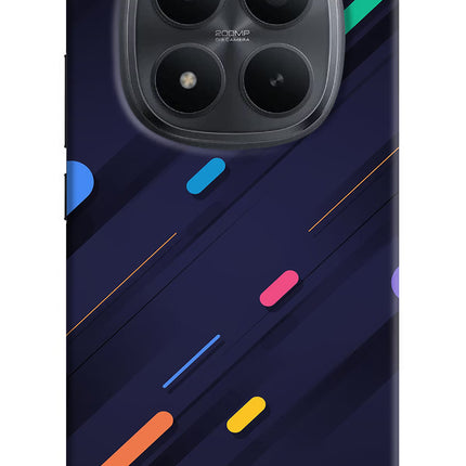 Abstract Design Redmi Note 15 Pro+ 5G Hard Case Back Cover by Casekaro