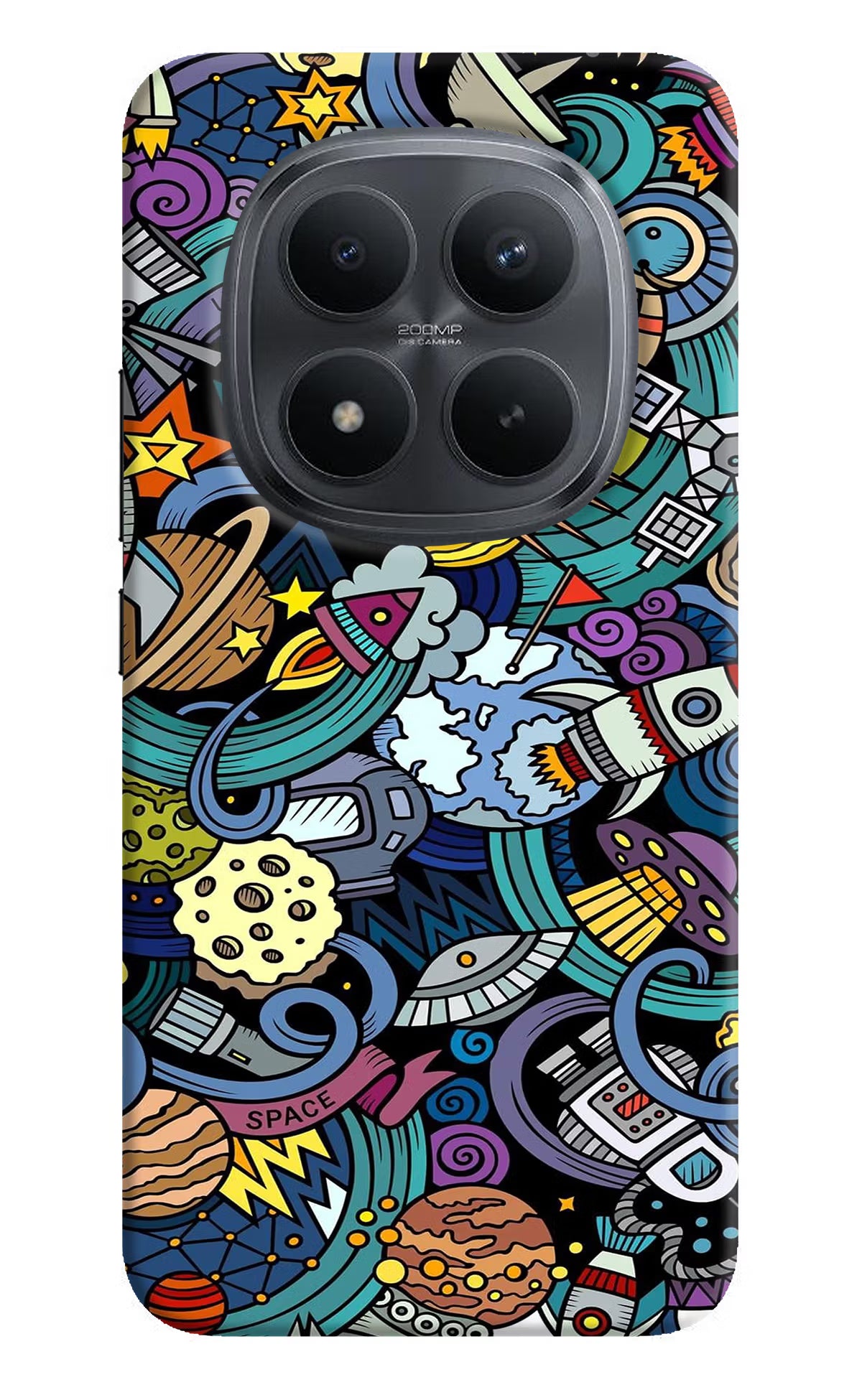 Space Abstract Redmi Note 15 Pro+ 5G Back Cover