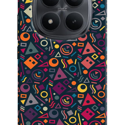 Geometric Abstract Redmi Note 15 Pro+ 5G Hard Case Back Cover by Casekaro