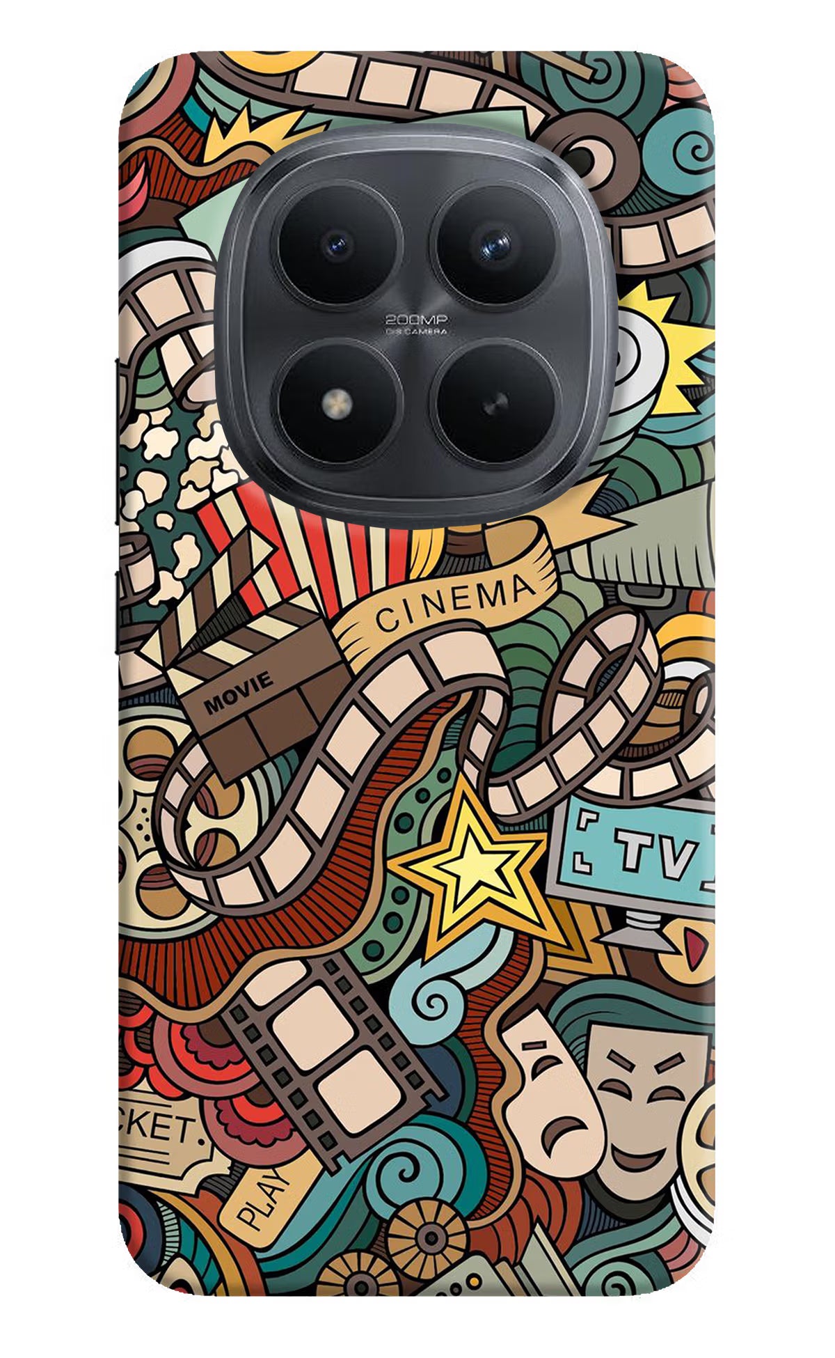 Cinema Abstract Redmi Note 15 Pro+ 5G Back Cover