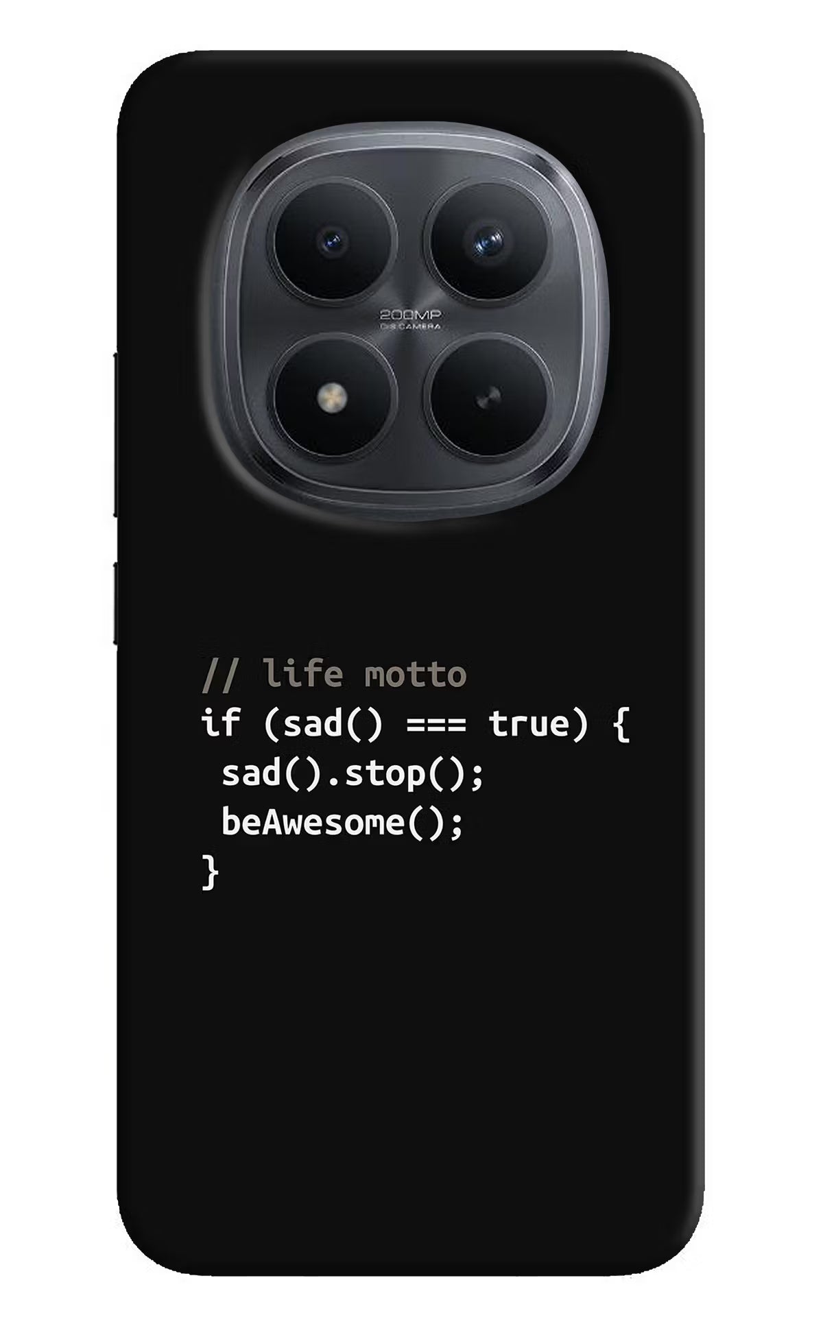 Life Motto Code Redmi Note 15 Pro+ 5G Back Cover