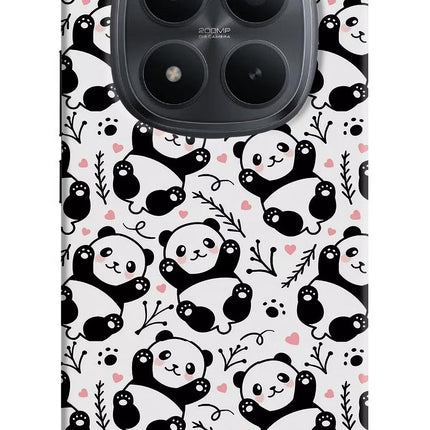 Cute Panda Redmi Note 15 Pro+ 5G Hard Case Back Cover by Casekaro