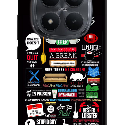 FRIENDS Redmi Note 15 Pro+ 5G Hard Case Back Cover by Casekaro