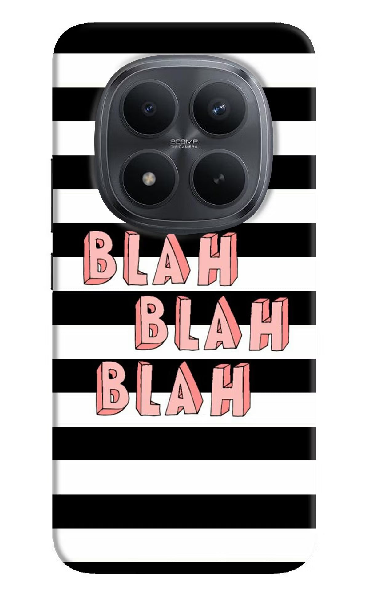 Blah Blah Blah Redmi Note 15 Pro+ 5G Back Cover