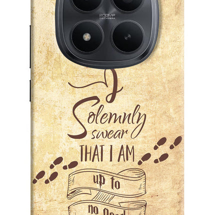 I Solemnly swear that i up to no good Redmi Note 15 Pro+ 5G Hard Case Back Cover by Casekaro
