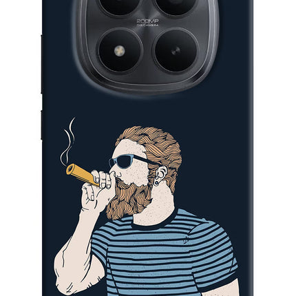 Smoking Redmi Note 15 Pro+ 5G Hard Case Back Cover by Casekaro