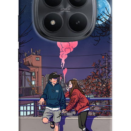 Chilling Couple Redmi Note 15 Pro+ 5G Hard Case Back Cover by Casekaro
