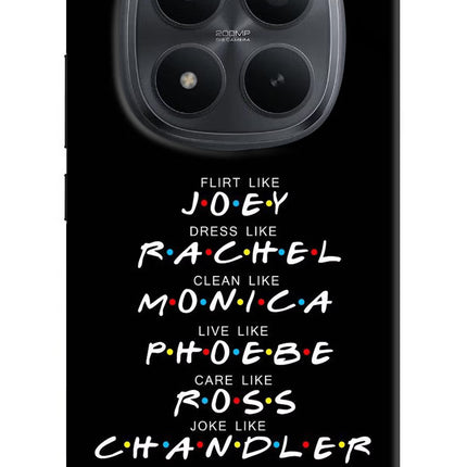 FRIENDS Character Redmi Note 15 Pro+ 5G Hard Case Back Cover by Casekaro