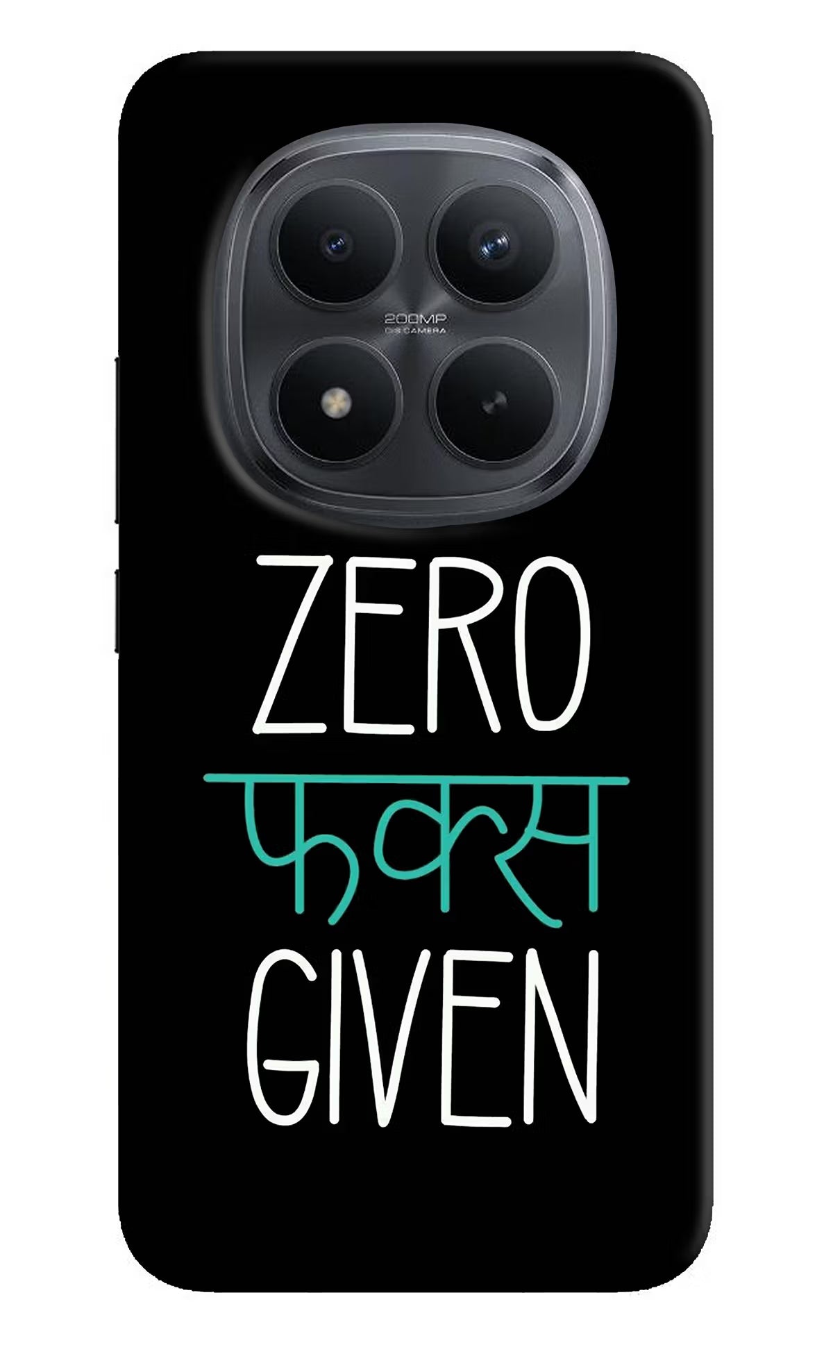 Zero Fucks Given Redmi Note 15 Pro+ 5G Back Cover
