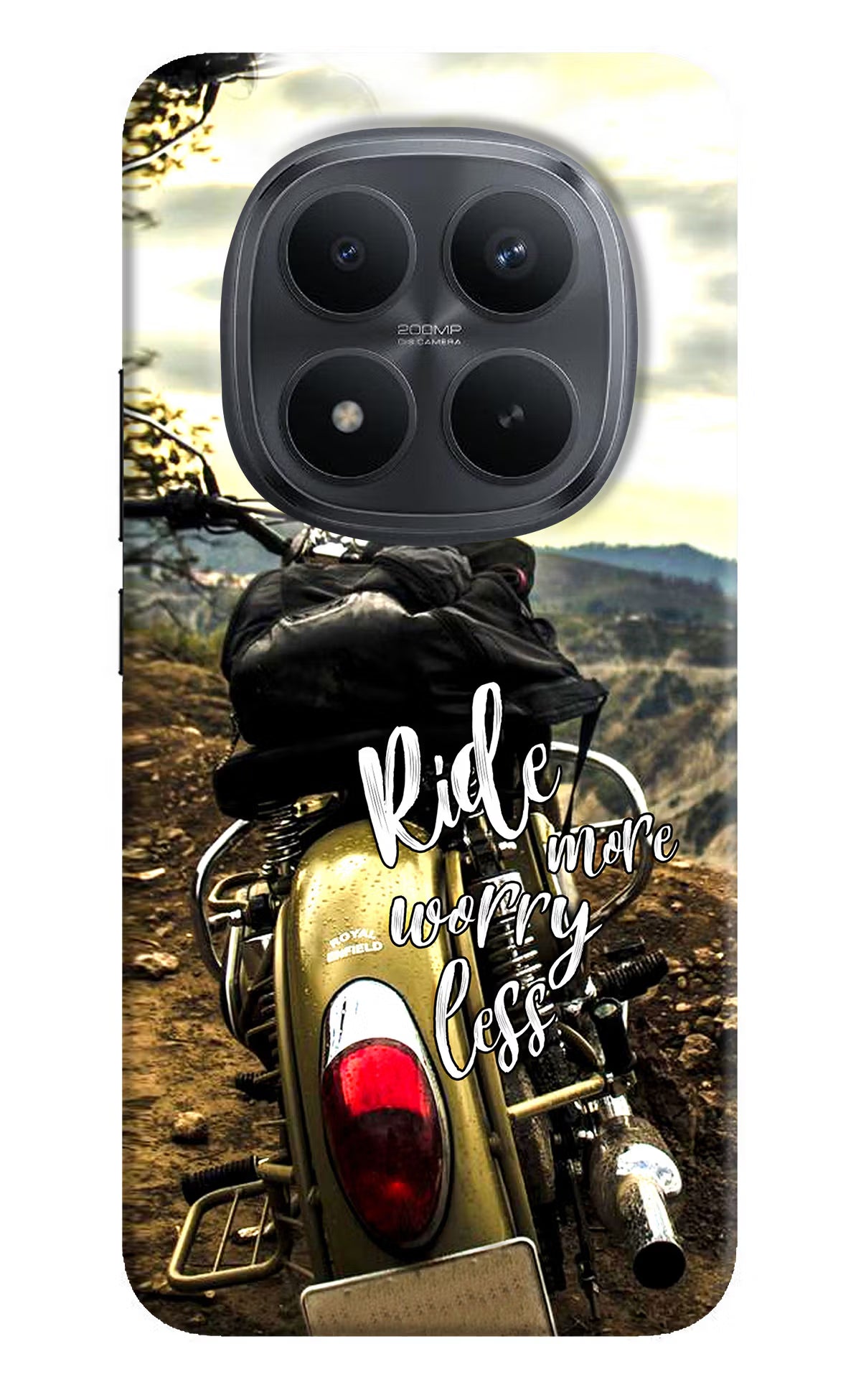 Ride More Worry Less Redmi Note 15 Pro+ 5G Back Cover